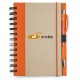 Recycled Color Spine Spiral Notebook & Pen Set, 5-1/2" x 7"