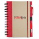 Recycled Color Spine Spiral Notebook & Pen Set, 5-1/2" x 7"