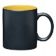 Cosmic Black Ceramic Mug, 11oz.