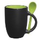 Ceramic Mug & Spoon Set, 12oz.