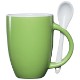 Ceramic Mug & Spoon Set, 12oz.