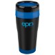 Stainless Black Tumbler with Color Liner, 16oz.