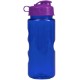 Finger Grip Tritan™ Translucent Bottle, 22oz. - Flip Top Lid