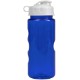 Finger Grip Tritan™ Translucent Bottle, 22oz. - Flip Top Lid