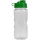 Finger Grip Tritan™ Translucent Bottle, 22oz. - Flip Top Lid