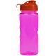 Finger Grip Tritan™ Translucent Bottle, 22oz. - Flip Top Lid