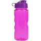 Finger Grip Tritan™ Translucent Bottle, 22oz. - Flip Top Lid