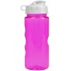 Finger Grip Tritan™ Translucent Bottle, 22oz. - Flip Top Lid