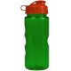 Finger Grip Tritan™ Translucent Bottle, 22oz. - Flip Top Lid