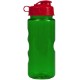Finger Grip Tritan™ Translucent Bottle, 22oz. - Flip Top Lid