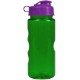 Finger Grip Tritan™ Translucent Bottle, 22oz. - Flip Top Lid