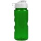 Finger Grip Tritan™ Translucent Bottle, 22oz. - Flip Top Lid