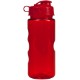 Finger Grip Tritan™ Translucent Bottle, 22oz. - Flip Top Lid