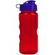 Finger Grip Tritan™ Translucent Bottle, 22oz. - Flip Top Lid