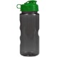Finger Grip Tritan™ Translucent Bottle, 22oz. - Flip Top Lid