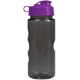 Finger Grip Tritan™ Translucent Bottle, 22oz. - Flip Top Lid
