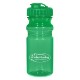 Poly-Clear™ Fitness Bottle with Super Sipper Lid, 20oz.