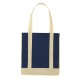 Two Tone Non-Woven Shopper Tote