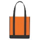 Two Tone Non-Woven Shopper Tote