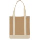 Two Tone Non-Woven Shopper Tote