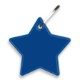 Reflective Hook Zipper Pull, Star