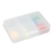Tablet Tote Pocket Pill Box, Six Compartment