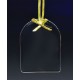 Arch Glass Ornament - Deep Etched