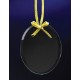 Oval Jade Ornament - Deep Etched