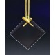 Square Jade Ornament - Deep Etched