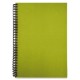 Recycled Spiral Bound Notebook, 6" x 9"