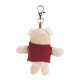 Bulldog Wild Bunch Plush Key Tag
