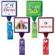Jumbo Square Retractable Badgeholder, Aligator Clip