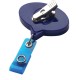 Jumbo Oval Retractable Badgeholder, Alligator Clip