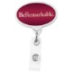Jumbo Oval Retractable Badgeholder, Alligator Clip