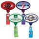 Jumbo Oval Retractable Badgeholder, Alligator Clip
