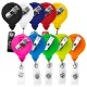 Jumbo Round Retractable Badgeholder, Alligator Clip