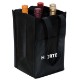 Non-Woven Four Bottle Wine Bag