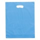 Frosted Brite Plastic Take Home Bag, 12" x 15"