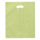 Frosted Brite Plastic Take Home Bag, 12" x 15"