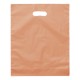 Frosted Brite Plastic Take Home Bag, 12" x 15"