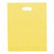 Frosted Brite Plastic Take Home Bag, 12" x 15"