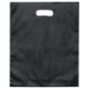 Frosted Brite Plastic Take Home Bag, 12" x 15"