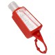 Gel Go Antibacterial Hand Sanitizer w/ Rubber Carrier, 1oz.