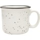 Speckled Ceramic Camper Mug, 14oz. - White