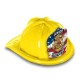 Chief's Choice Kid's Firefighter Hat, Patriotic Maltese Design, Stock