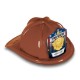 Chief's Choice Kid's Firefighter Hat, Serve & Protect Gold Shield