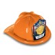 Chief's Choice Kid's Firefighter Hat, Serve & Protect Gold Shield