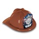 Chief's Choice Kid's Firefighter Hat, Serve & Protect Silver Shield