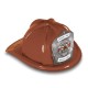 Chief's Choice Kid's Firefighter Hat, Maltese Cross Silver Background