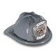 Chief's Choice Kid's Firefighter Hat, Maltese Cross Silver Background